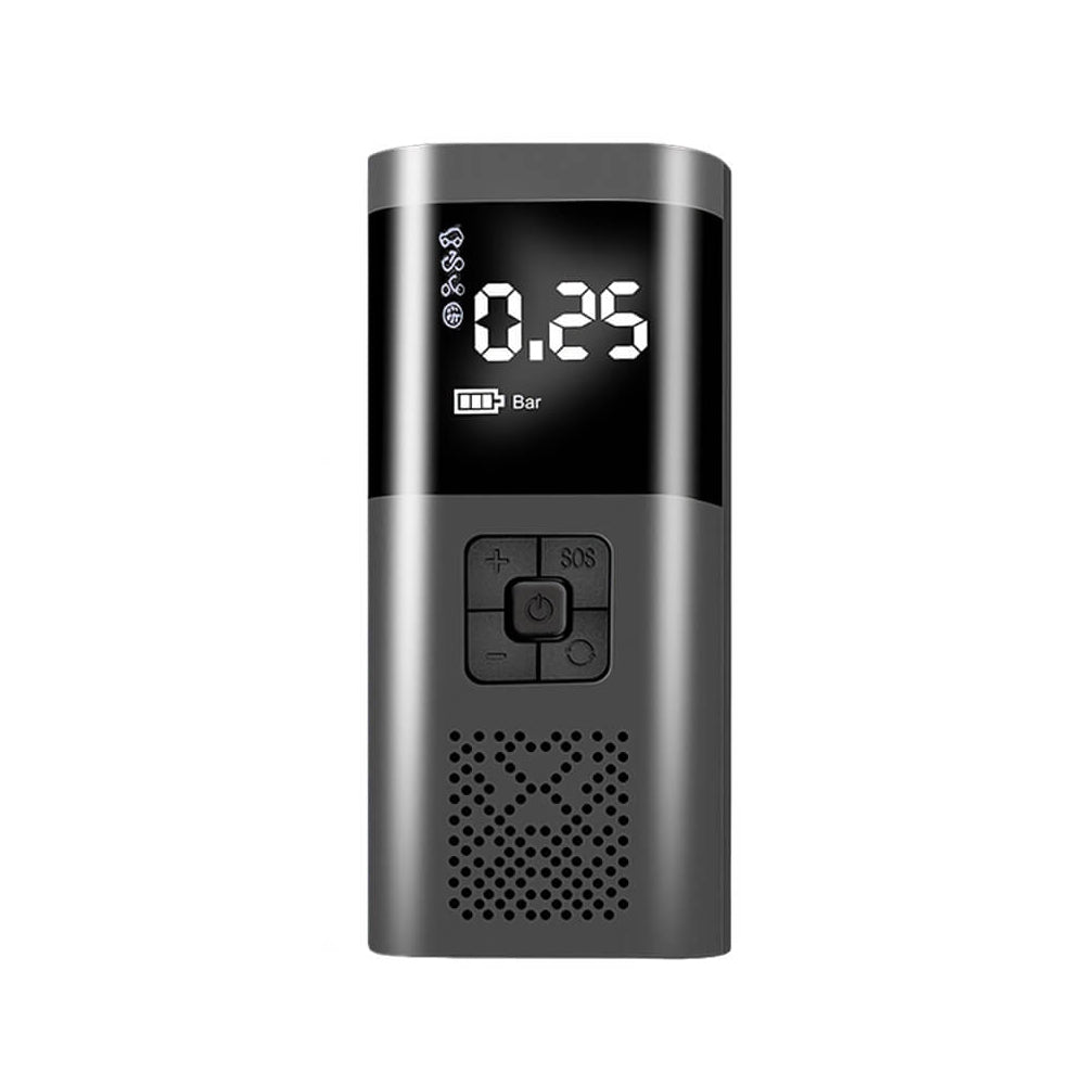 Portable Tire Inflator Smart Off 4 Preset Modes 6000 mAh