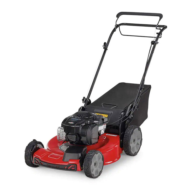 22 in. Recycler Briggs & Stratton High Wheel FWD Gas Walk Behind Self Propelled Lawn Mower with Super Bagger