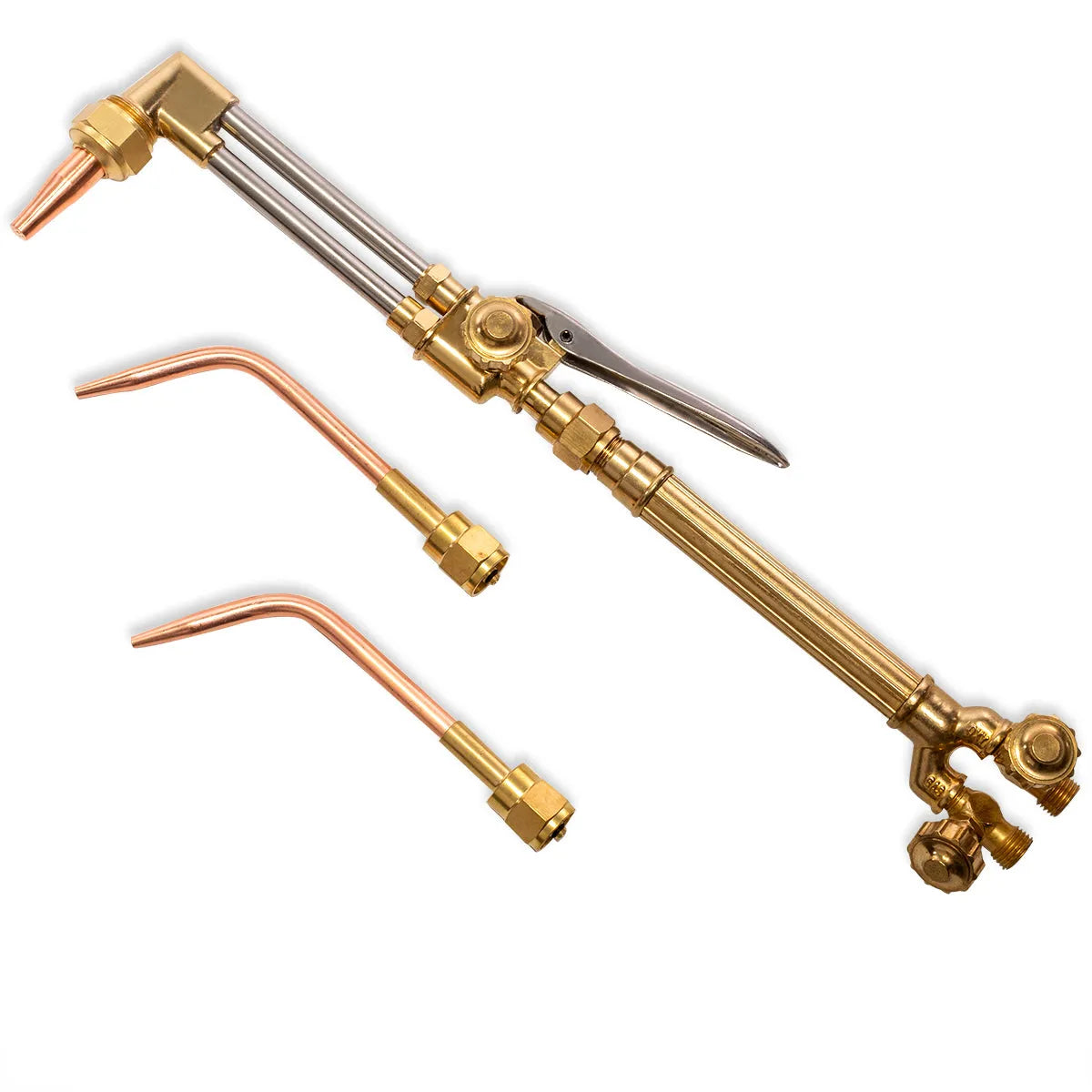 Victor Type Welding & Cutting Torch Oxygen Acetylene Regulator Set