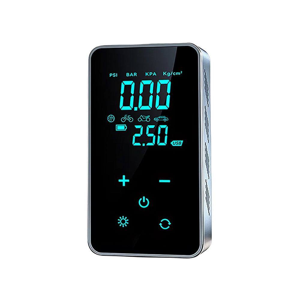 Portable Cordless Tire Inflator Full Touch Screen 4000mAh