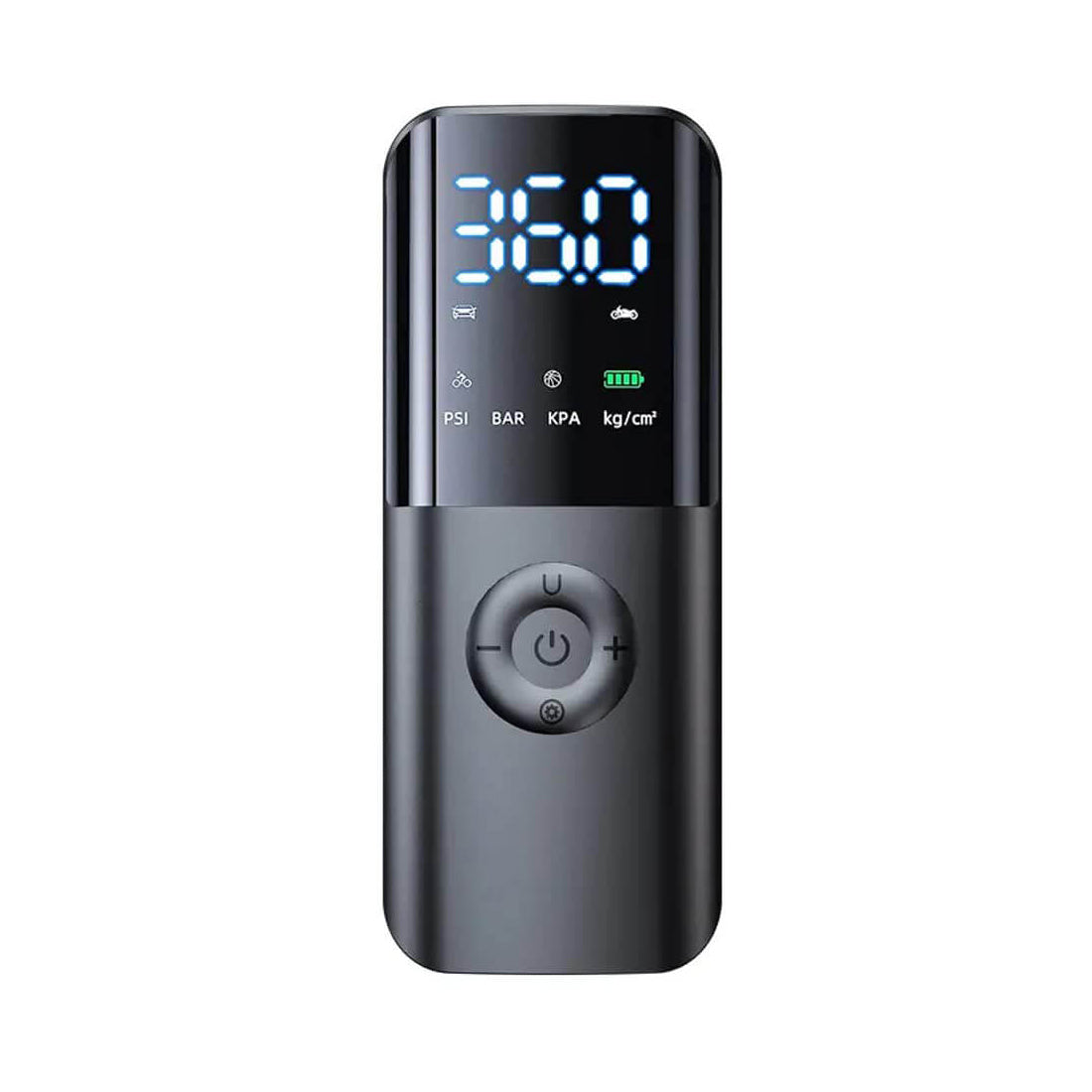 Cordless Portable Tire Inflator Auto Stop LED Light 4000 mAh