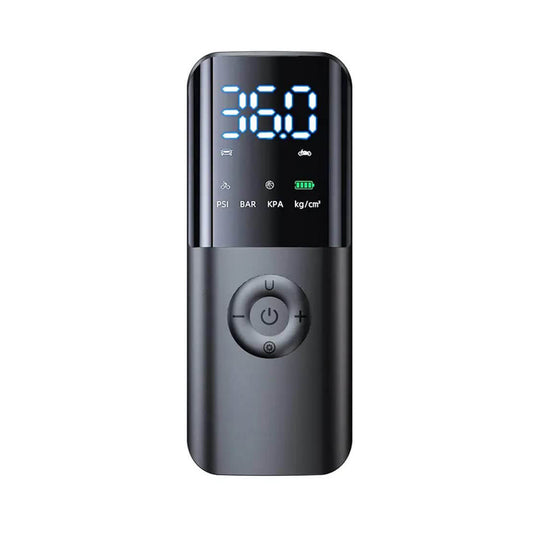 Cordless Portable Tire Inflator Auto Stop LED Light 4000 mAh
