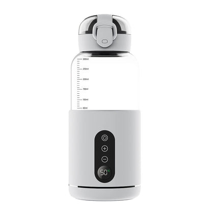 300 ML Cordless Portable Bottle Warmer USB Rechargeable