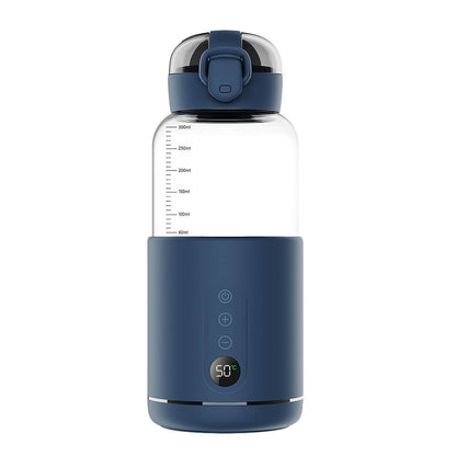 300 ML Cordless Portable Bottle Warmer USB Rechargeable